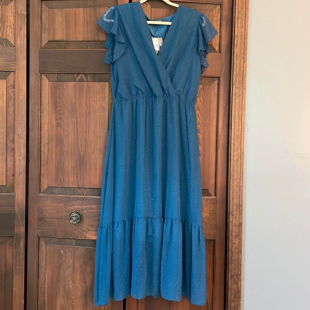 NWT Blue Maxi Dress
